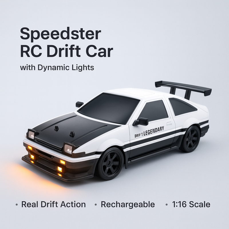 Speedster RC Drift Car with Dynamic Lights